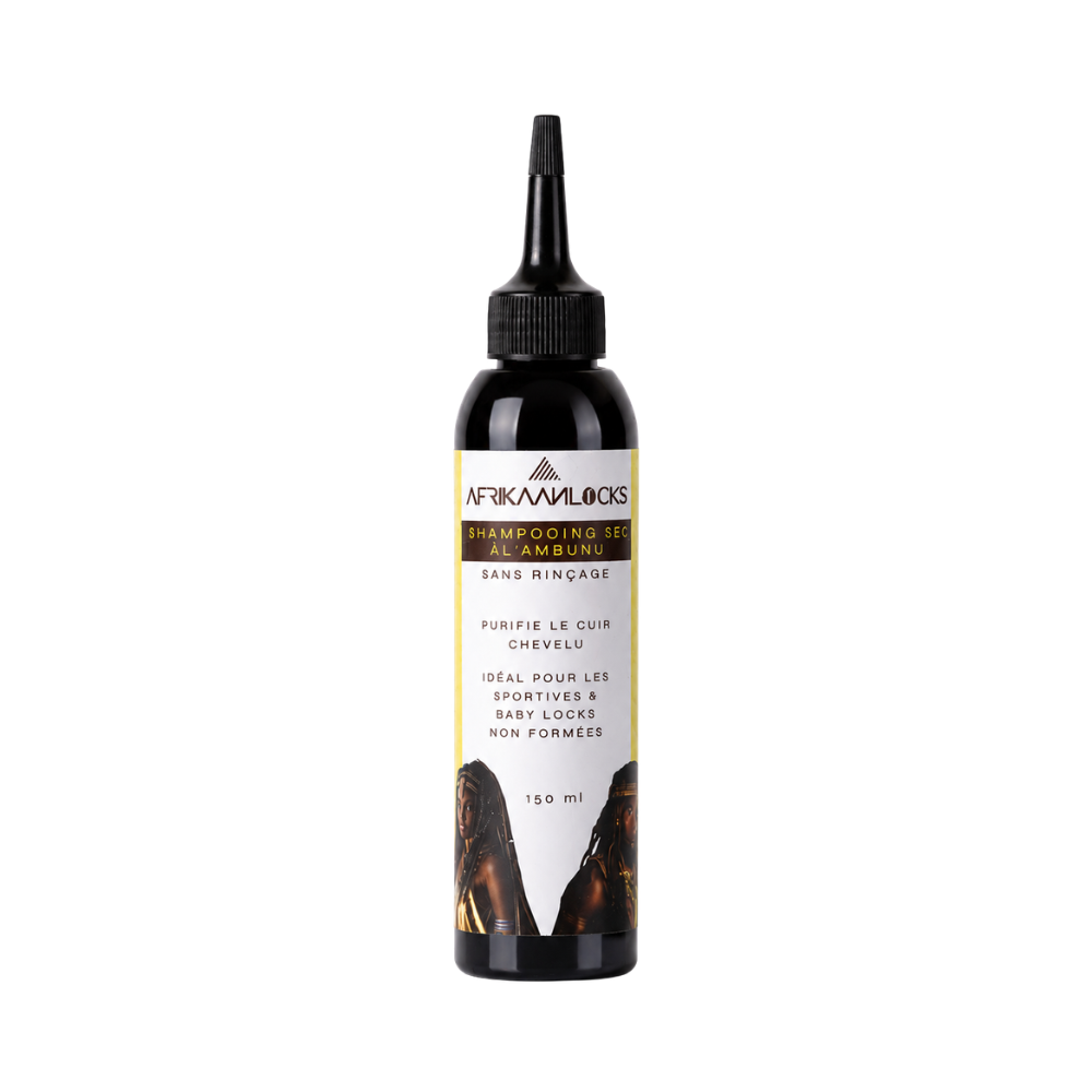 Shampoing Sec Sans Rinçage pour Locks & Baby Locks à l’Umbunu – 150 ml | Afrikaanlocks